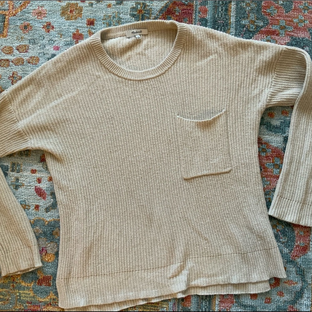 Madewell Thompson Pocket Pullover Sweater